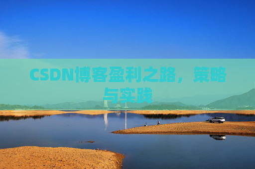 CSDN博客盈利之路,策略与实践